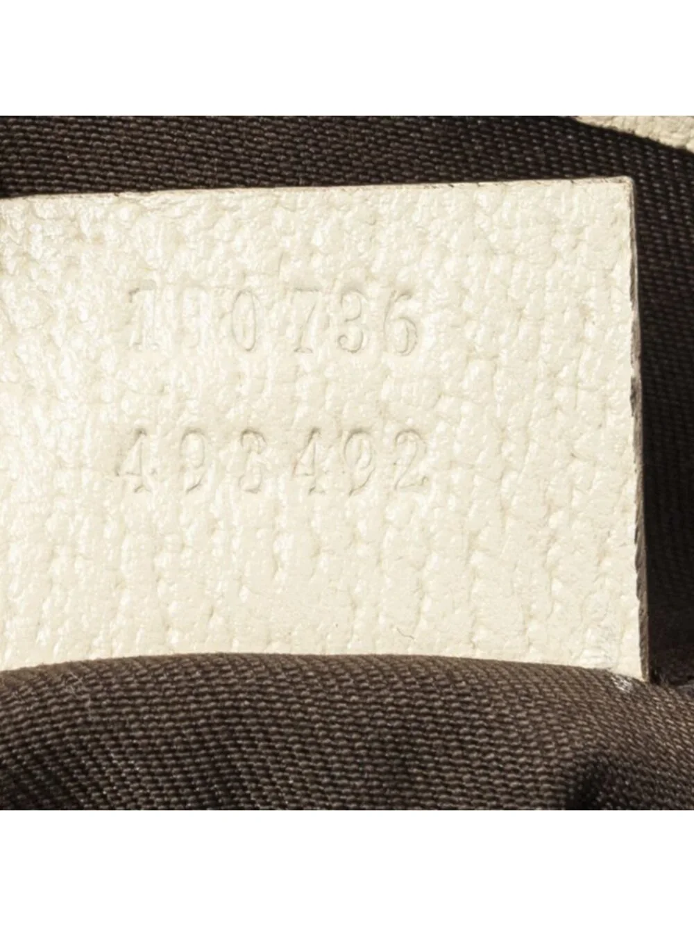 Gucci Abbey Hobo Diagonal Beige Ivory GG Canvas - Picture 10 of 10